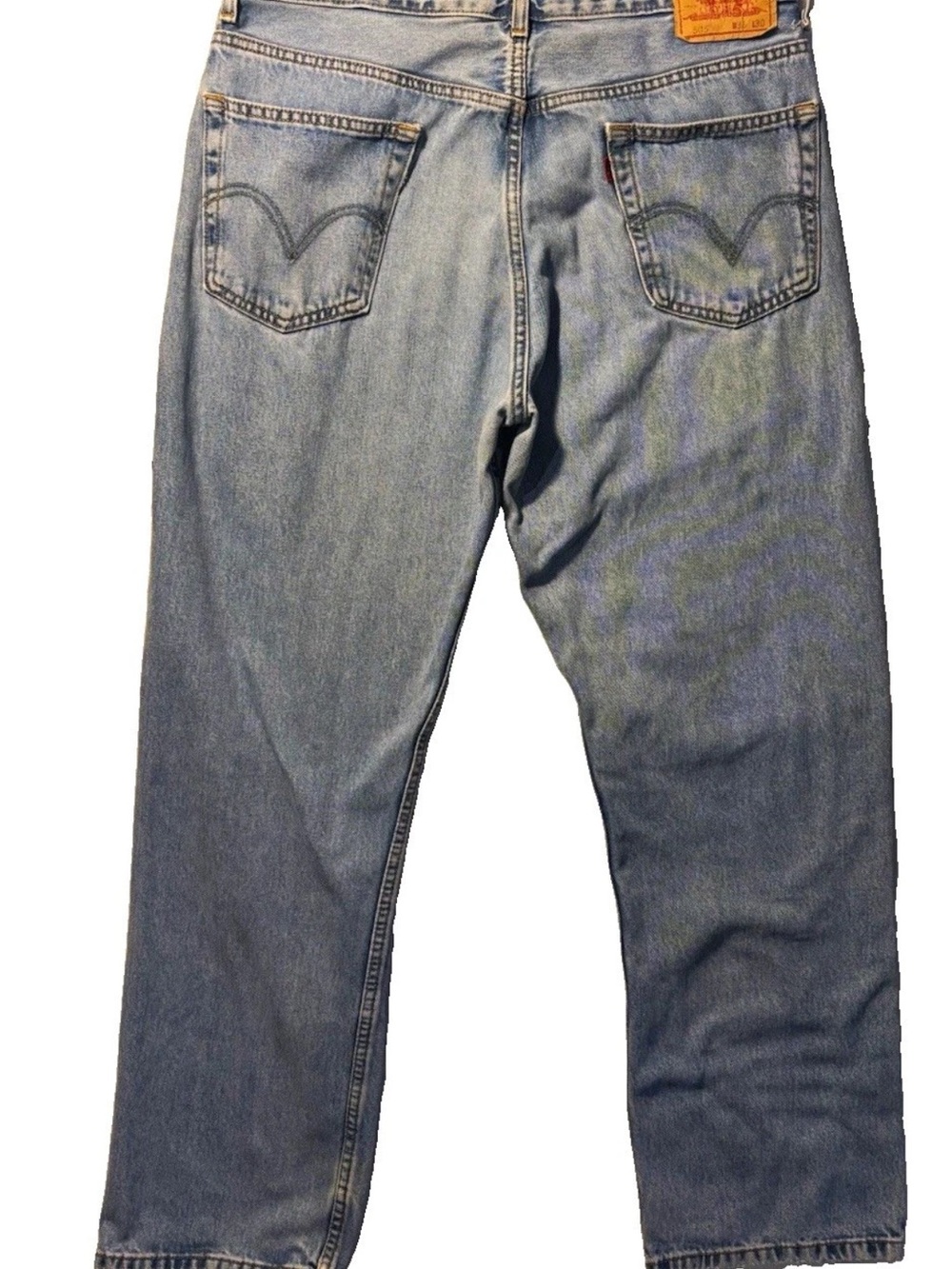 Levi's Men's Light Blue Relaxed Straight Jeans 36x30